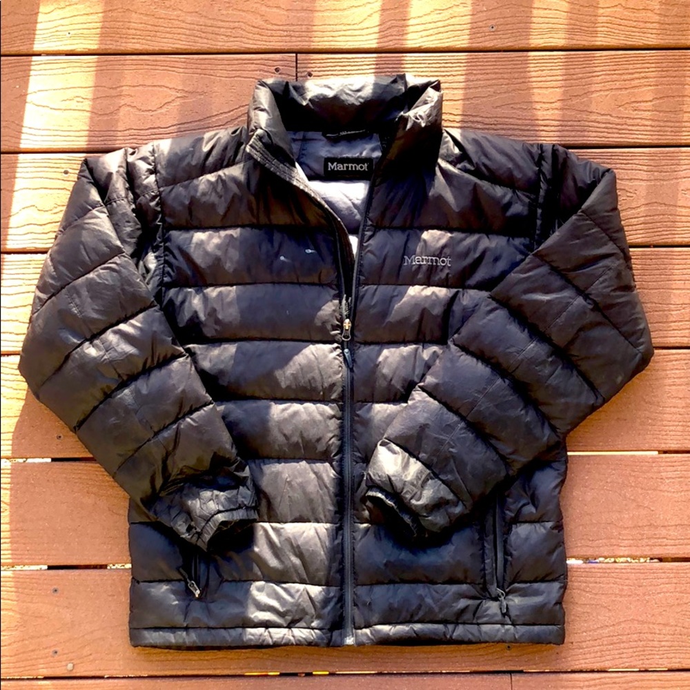 Men’s Marmot 800 Down Fill Jacket - Large, Black